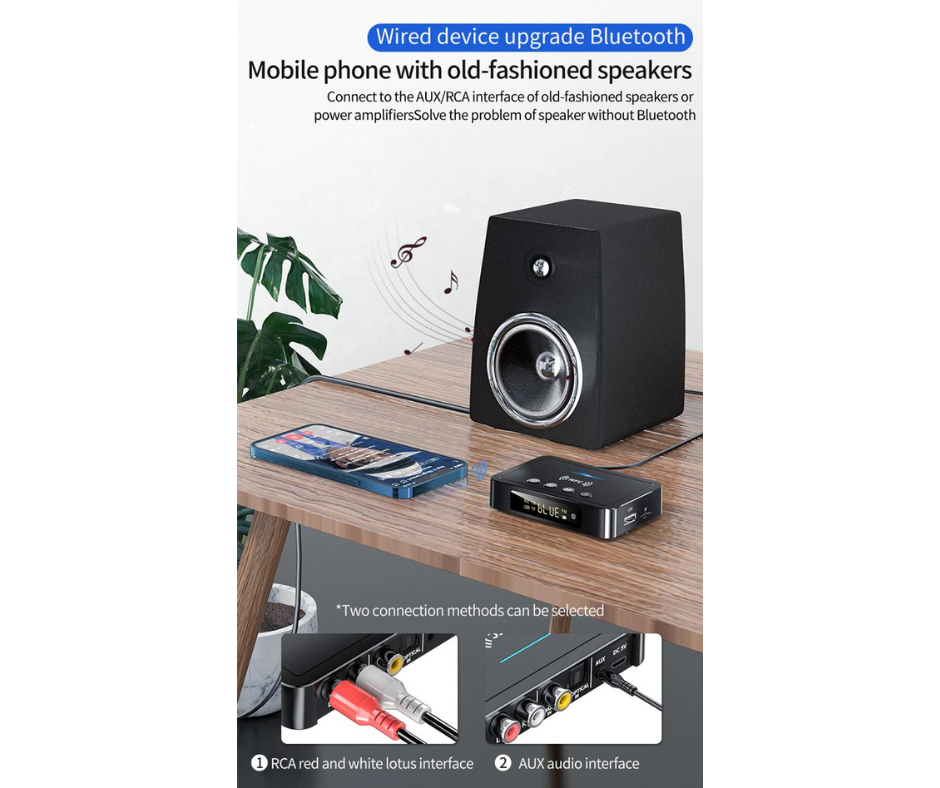 Adaptador Bluetooth Multifunción con NFC