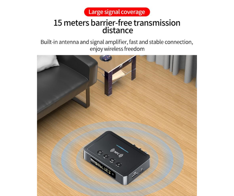 Adaptador Bluetooth Multifunción con NFC