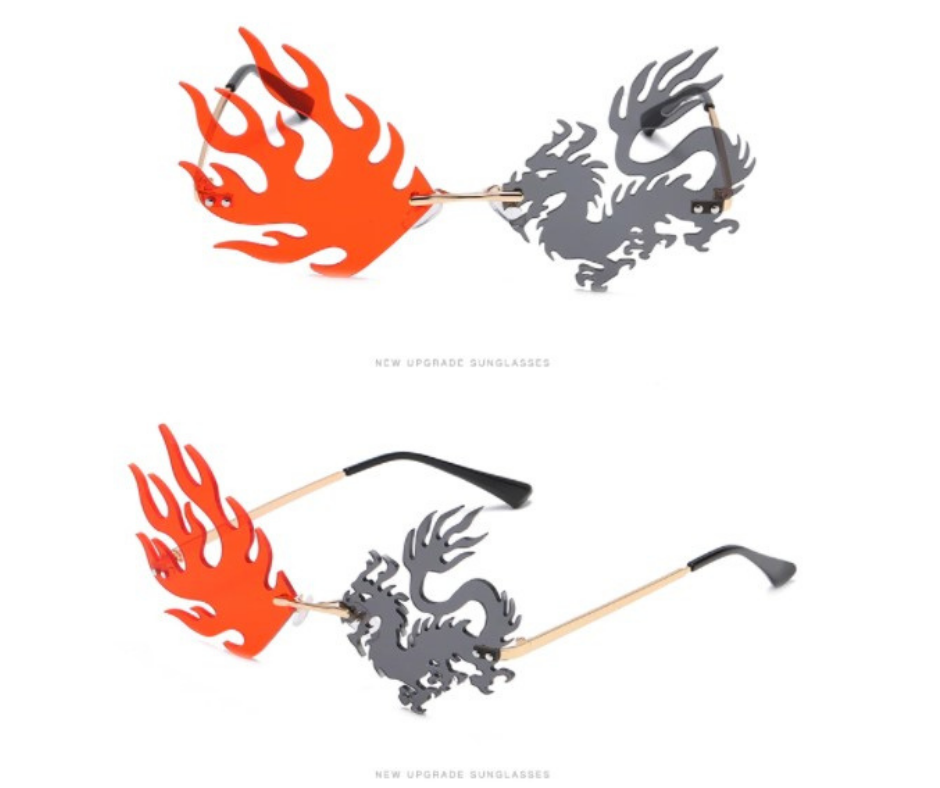 Lentes Dragón y Fuego