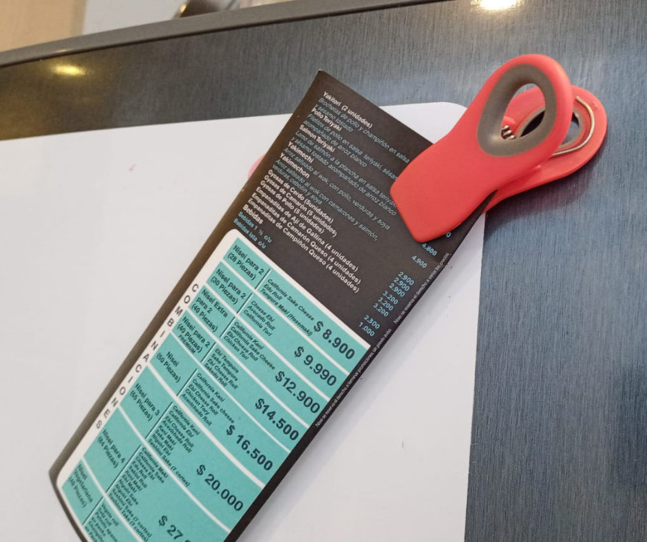 Clips Magnéticos para Refrigerador