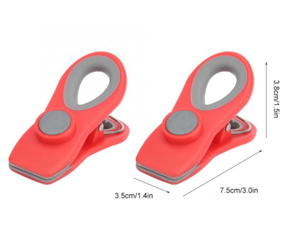 Clips Magnéticos para Refrigerador
